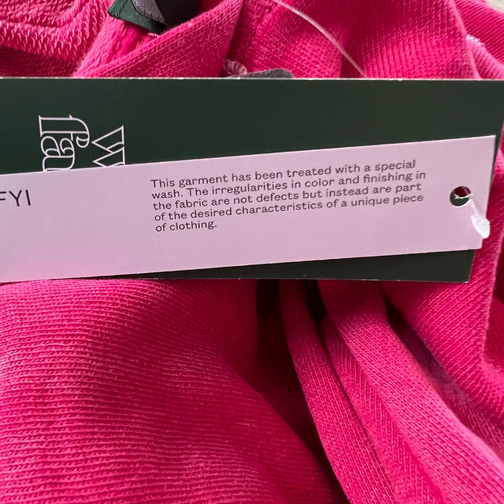 Wild Fable Women's Magenta Pink Seamed Hooded Sweatshirt - Size Medium - NWT - Picture 3 of 10